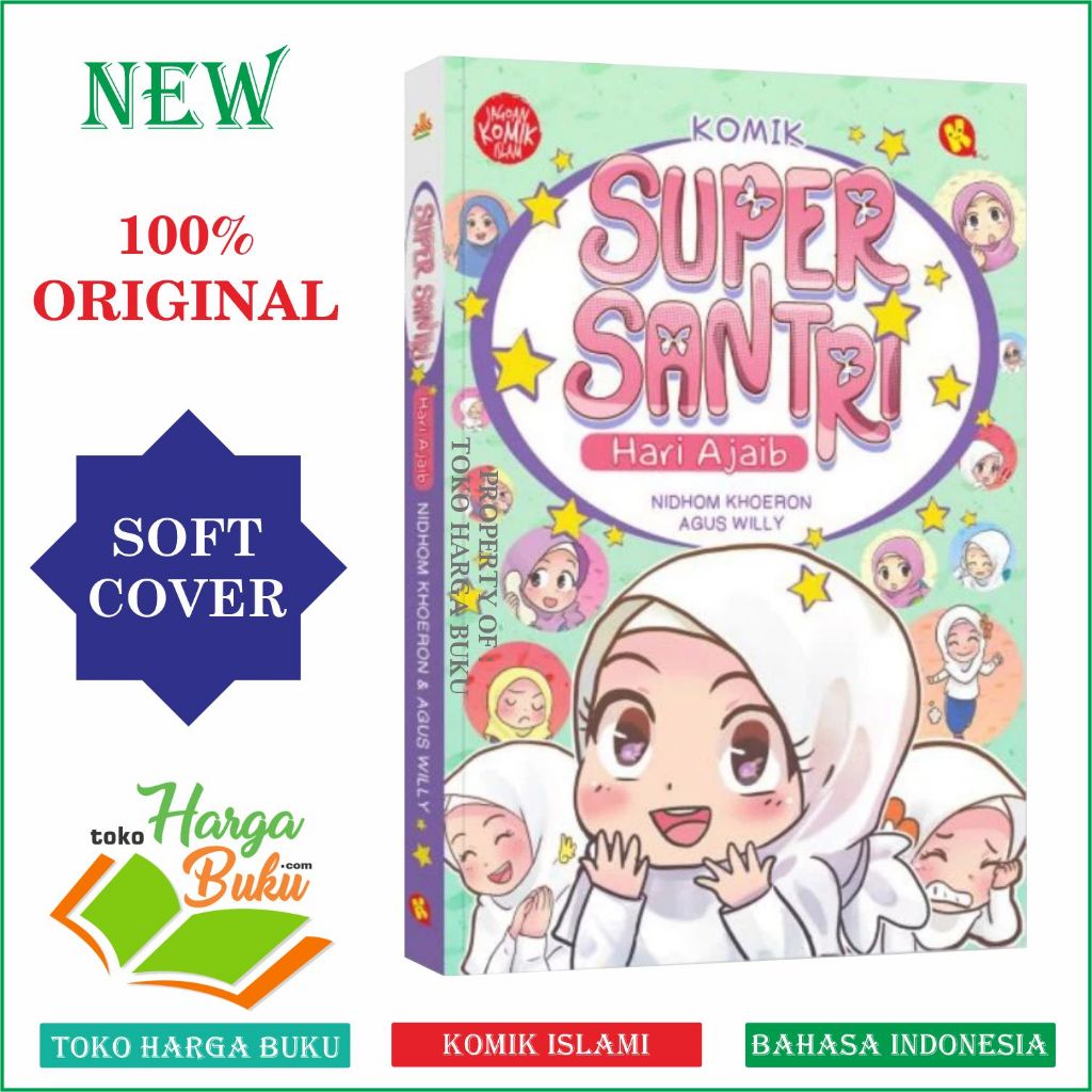 Foto Komik Super Santri Hari Ajaib Full Color Jagoan Komik Islam Penerbit Al-Kautsar Kids