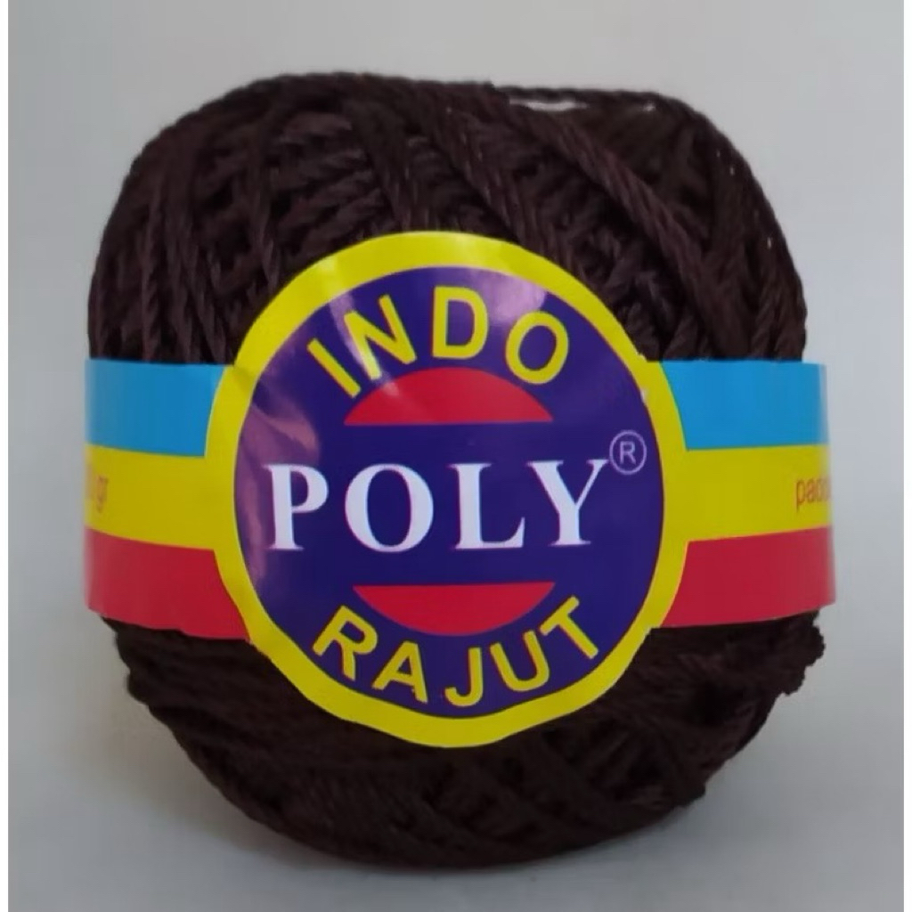 Benang Rajut Polyindo Kilap D27