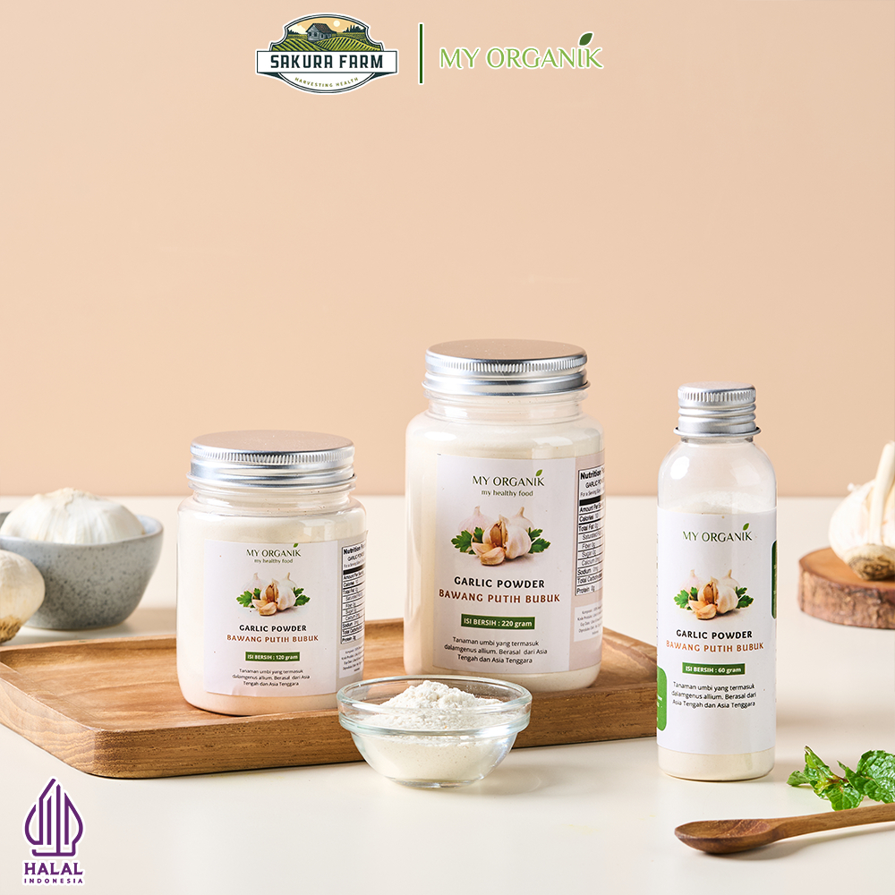 

My Organik Bubuk Bawang Putih Murni Pure Garlic Powder Organic