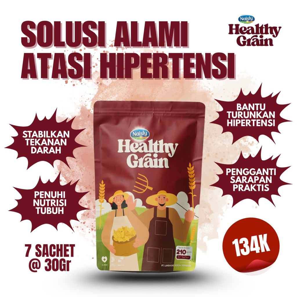 

Healthy Grain Minuman Herbal Multigrain Untuk Atasi Hipertensi dan Tekanan Darah Tinggi - 1 Pouch