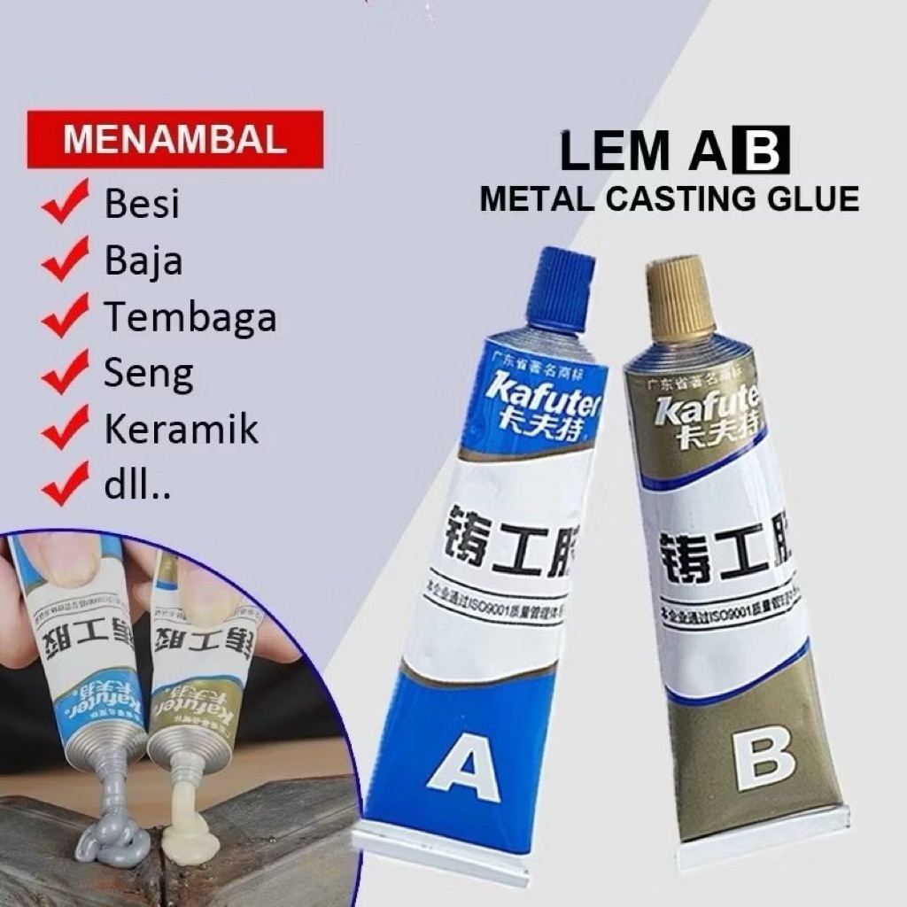 

Lem Besi Metal Lem AB Lem Anti Bocor Lem Tahan Panas