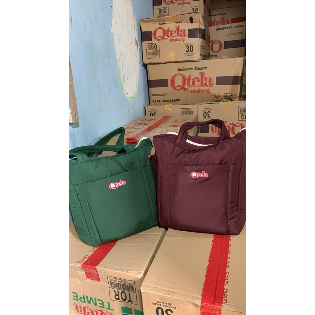 

paket Qtela PRJ 2025 tas warna hijau