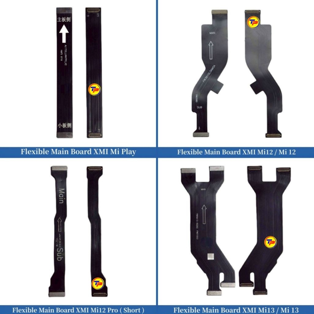 Flexible Mainboard Xiaomi Mi Play - Mi12 - Mi 12 - Mi12 Pro - Mi 12 Pro - Mi13 - Mi 13