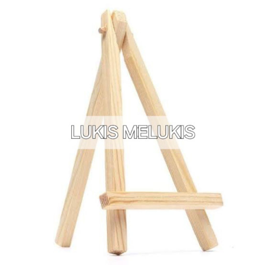 

Wooden easel 30x55cm untuk tripod/stand kanvas-lukisan-foto