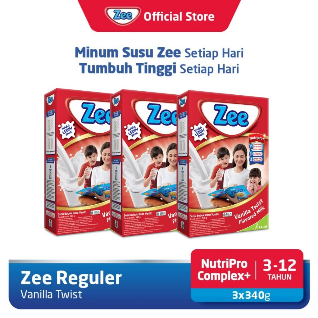 

Zee Reguler Vanilla Twist Milk 340gr (3pcs)