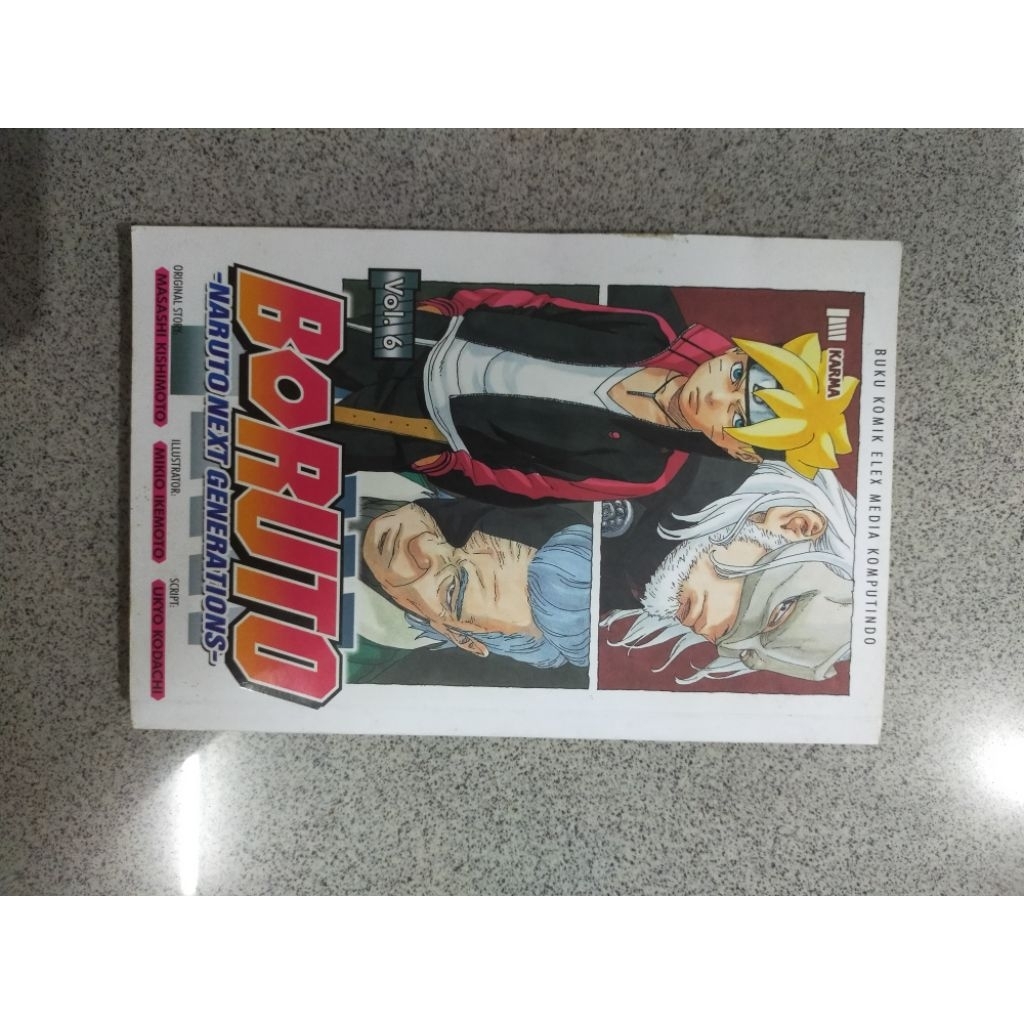 Komik Boruto vol 6