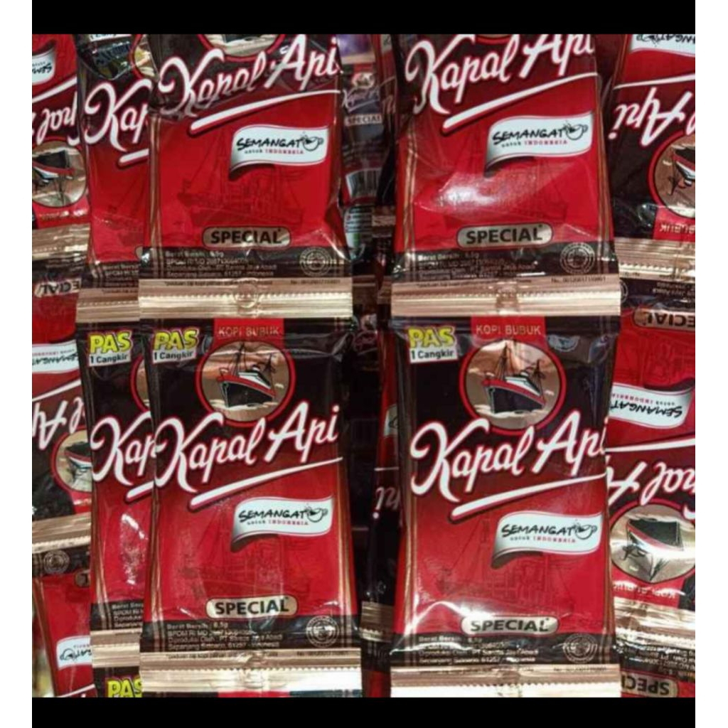 

Kapal Api Special 1 renceng isi 10 sachet 6gr