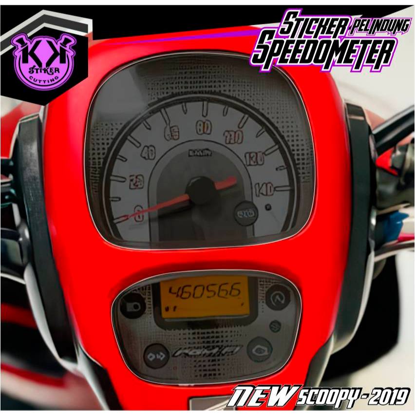 STIKER ANTIGORES,PELIDUNG SPEEDOMETER SCOOPY 2019/STICKER CUTTING/STIKER ANTI GORES SPIDO NEW SCOOPY