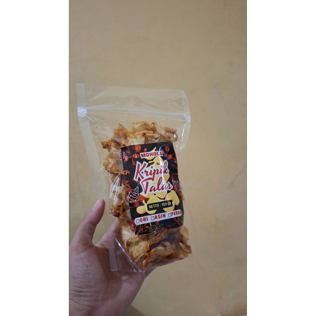 

Kripik Talas Belitung / Kripik Gamumu / Kripik PEDAS Kripik Mohola / Kripik Enak