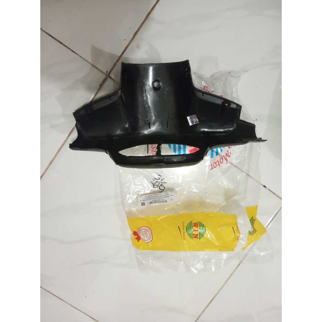 TUTUP STANG / BATOK BELAKANG SUPRA X LAMA HITAM MERK WIN KUALITAS PREMIUM