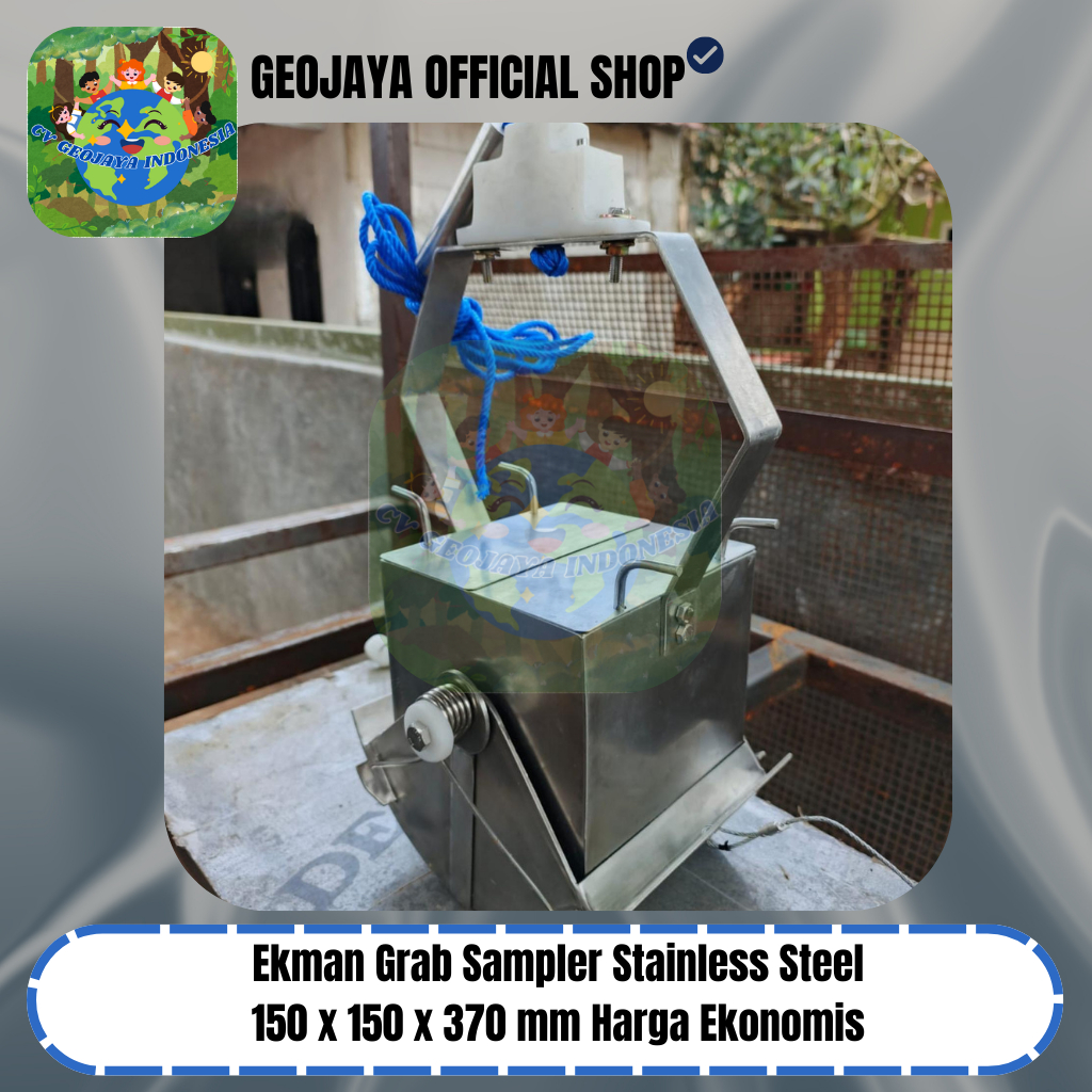 Ekman Grab Sampler Stainless Steel - 150 x 150 x 370 mm Harga Ekonomis