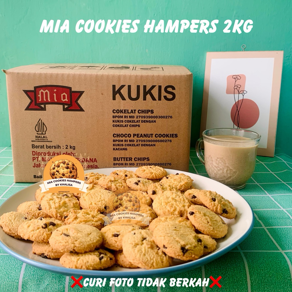 

Mia Cookies Hampers Rasa Butter Chips 2Kg