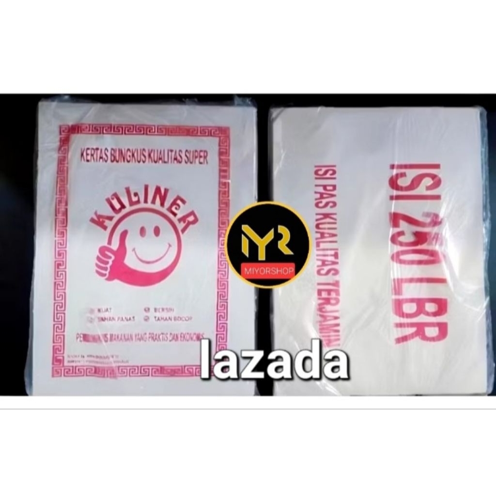

KERTAS BUNGKUS/KERTAS COKLAT/KERTAS BUNGKUS NASI PADANG/ WARTEG