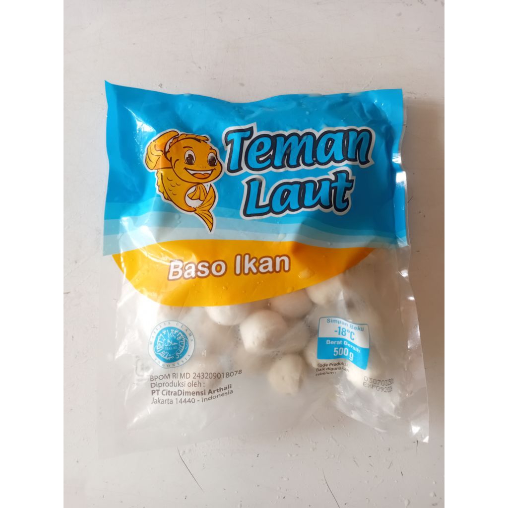 

Teman Laut Bakso Ikan 500gr