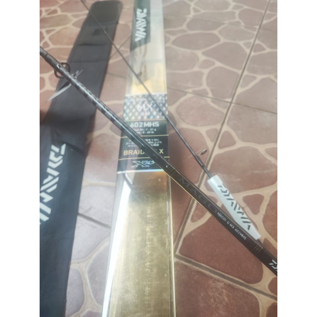 Joran daiwa magoi gmx, 602 mhs , 8-20lbs