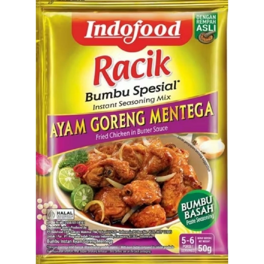 

bumbu racik basah indofod 45 gr