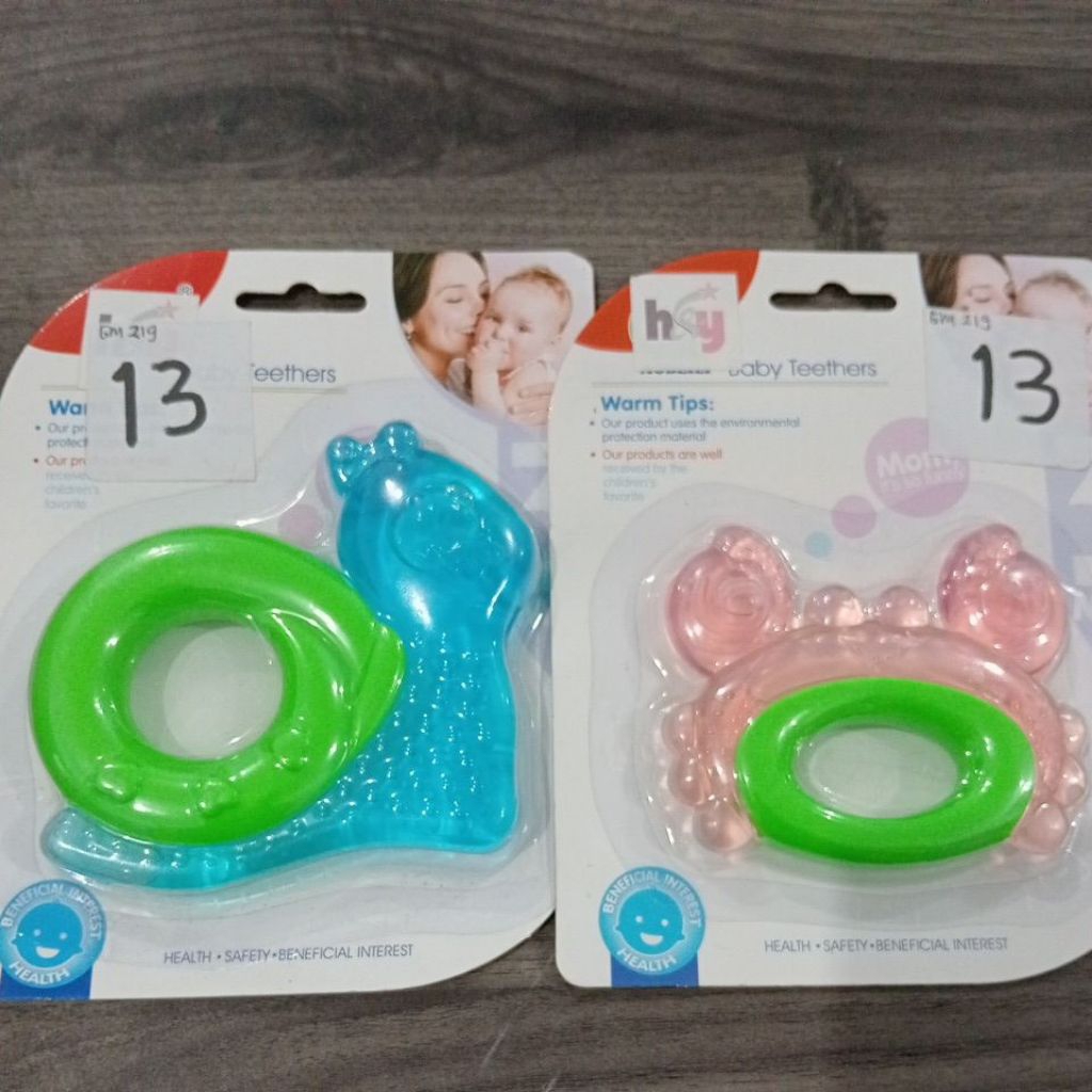 mainan perangsang gigi / gigitan bayi