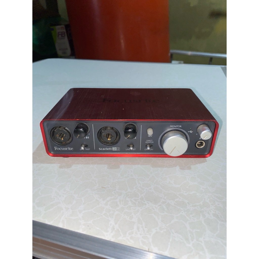 Focusrite Scarlet 2i2 Gen 1 second - Audio Interface / Soundcard