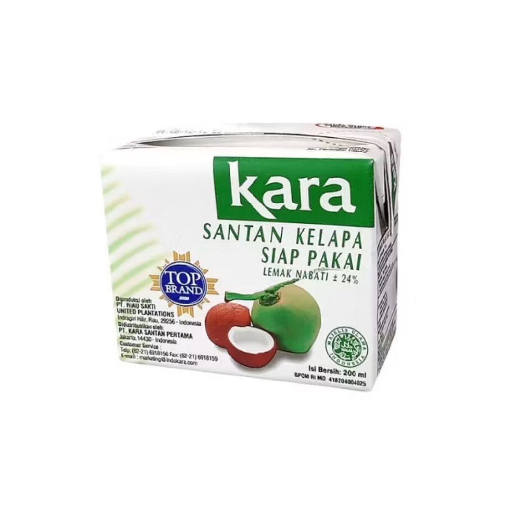 

Kara Krim Kelapa Santan Siap Pakai 200mL