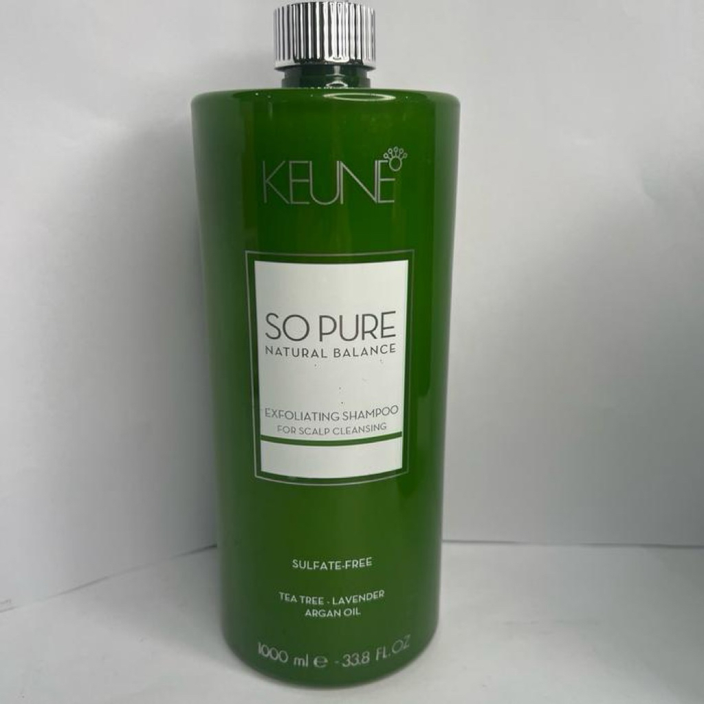 KEUNE SO PURE EXFOLIATING SHAMPOO – 1000ml NO PUMP