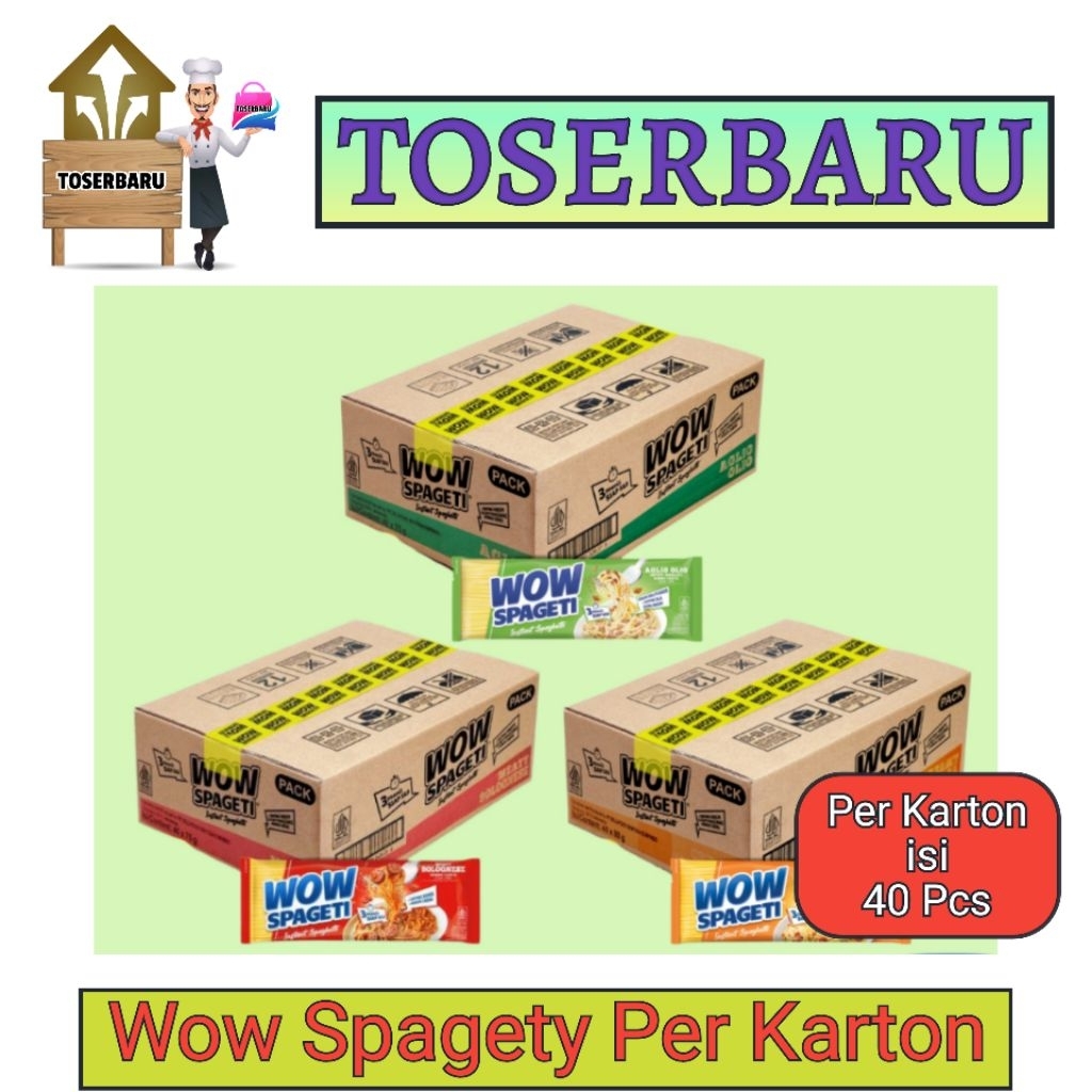 

Mie WOW Spageti KARTON isi 40 pcs