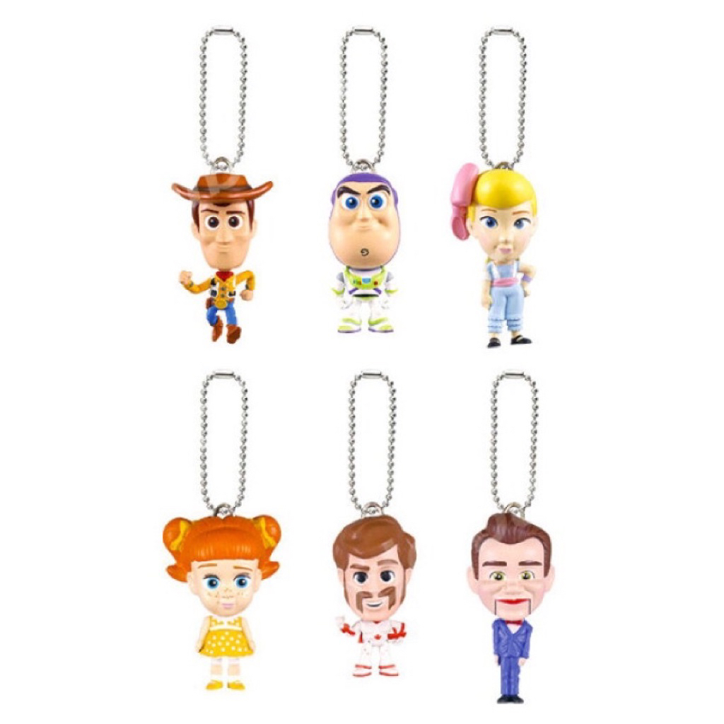 Toy Story Gashapon Shaking Figure keychain capsule toy wiggle wiggle charm mascot toy story bo peep 