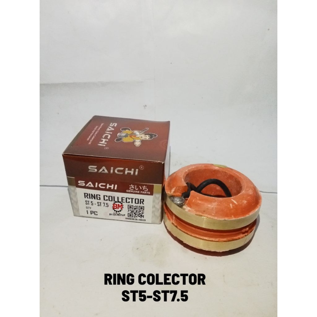 ST5kw ST7Kw Ring Colector Konektor Slip Ring Dinamo Alternator Genset ST5-ST7,5 Kw 5000 Watt