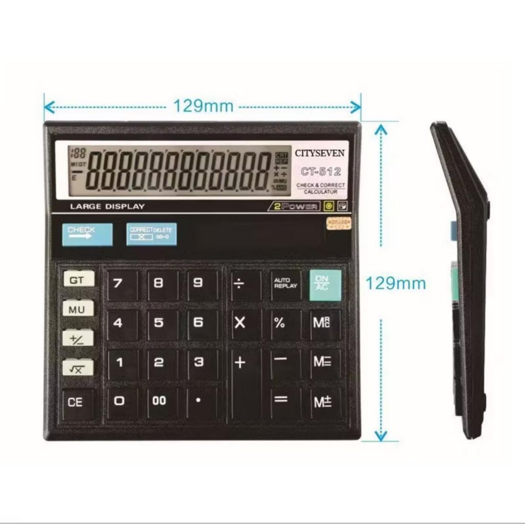 

Kalkulator City Seven CT-512