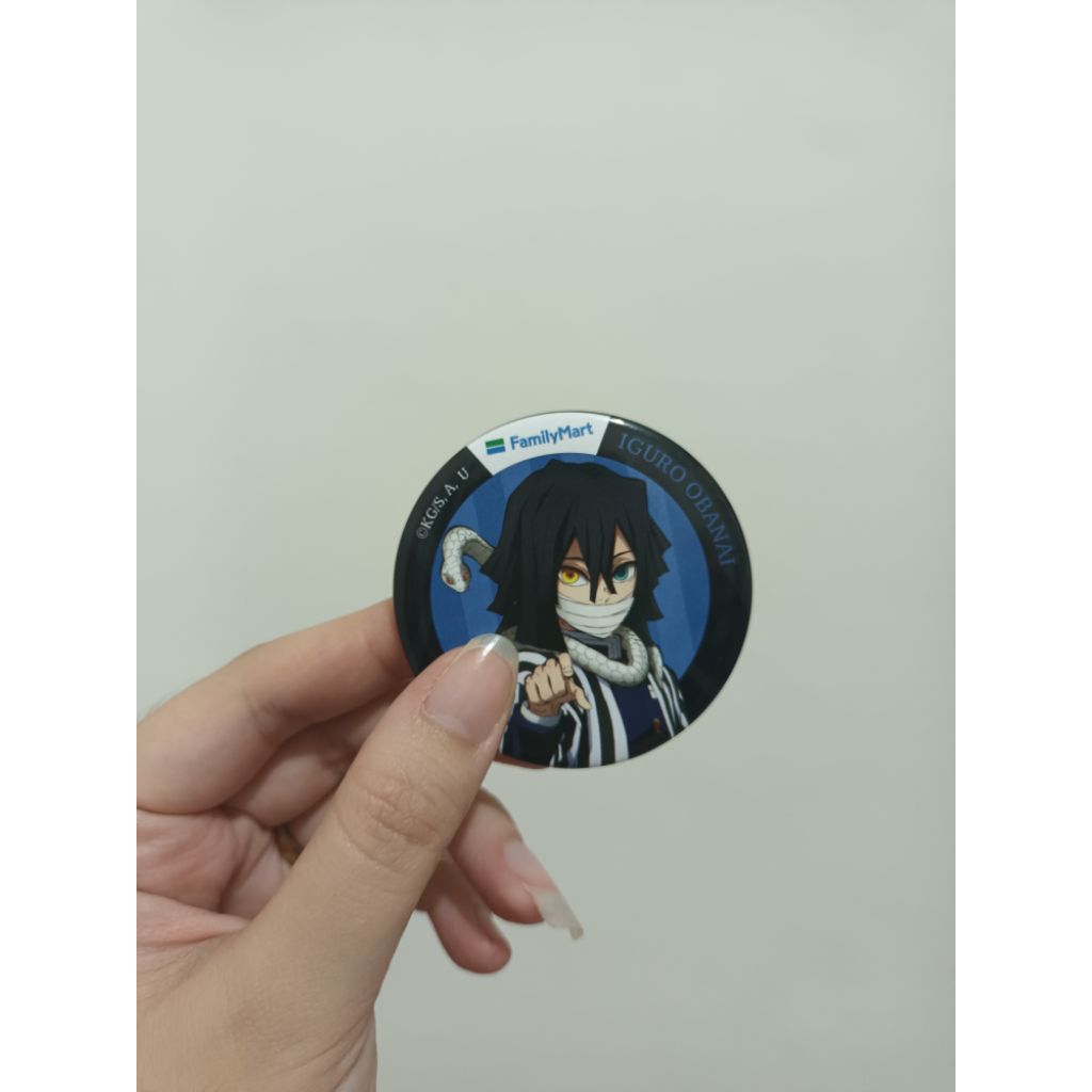 Standee Keychain Pin Cup PC Kimetsu No Yaiba KNY Demon Slayer Familymart Collectibles