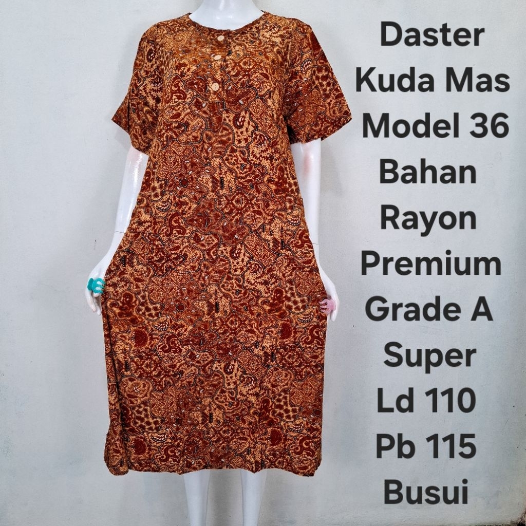 Daster Kuda Mas Model 36 Premium Ld110 Pb115 Busui