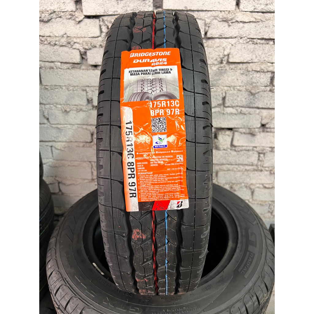Ban mobil Bridgestone Duravis 175 R13 8PR PICKUP GRANDMAX CARRY FUTURA