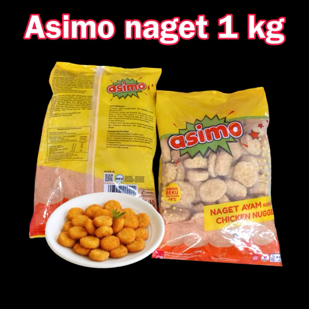 

Asimo naget ayam 1kg