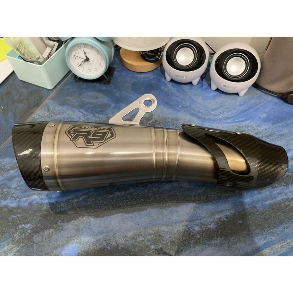 Knalpot R9 H2 SS Silencer Only
