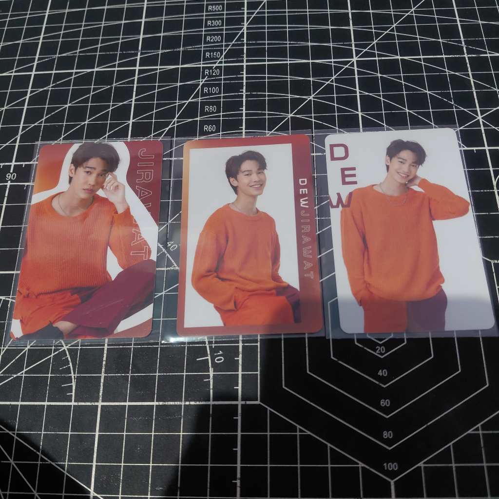 super color series exclusive photocard set gmmtv dew jirawat unsealed