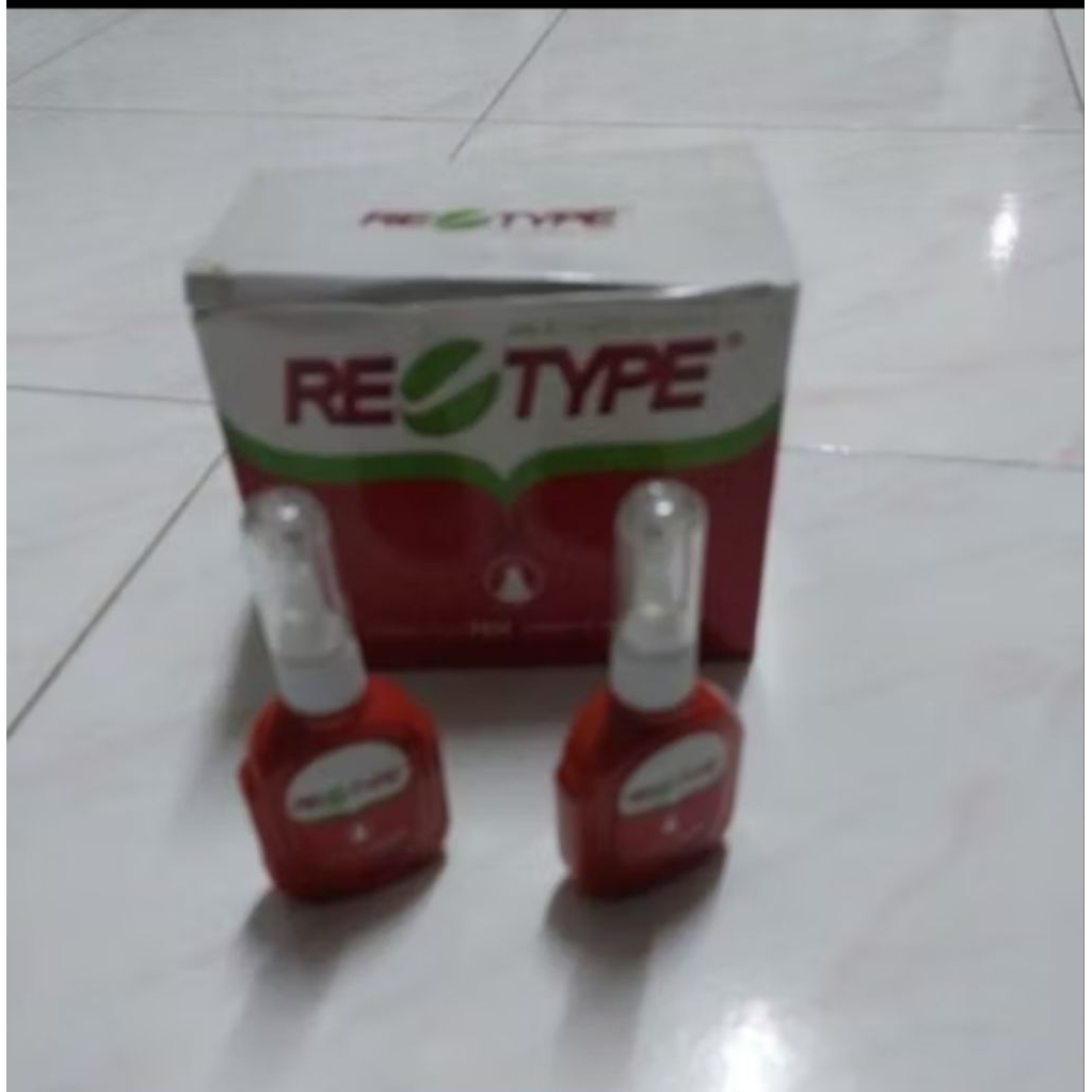 

TIP EX RE TYPE CAIR ( botol merah ) harga 2 pcs