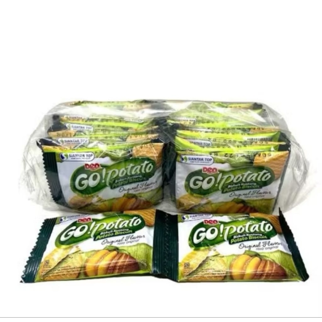 

GO POTATO BISKUIT KENTANG (isi 20 sachet)