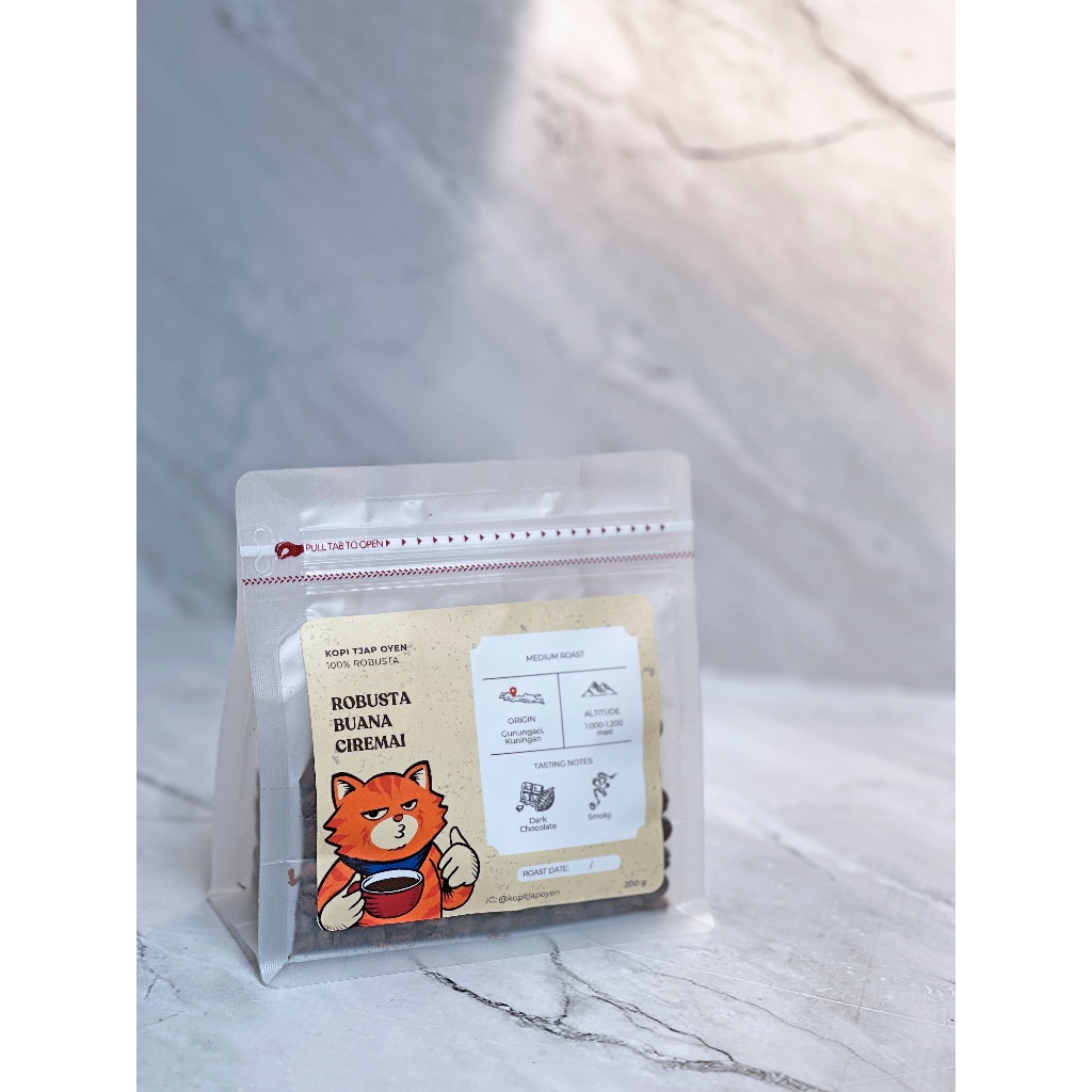 

Robusta Buana Ciremai - Pouch 200gr