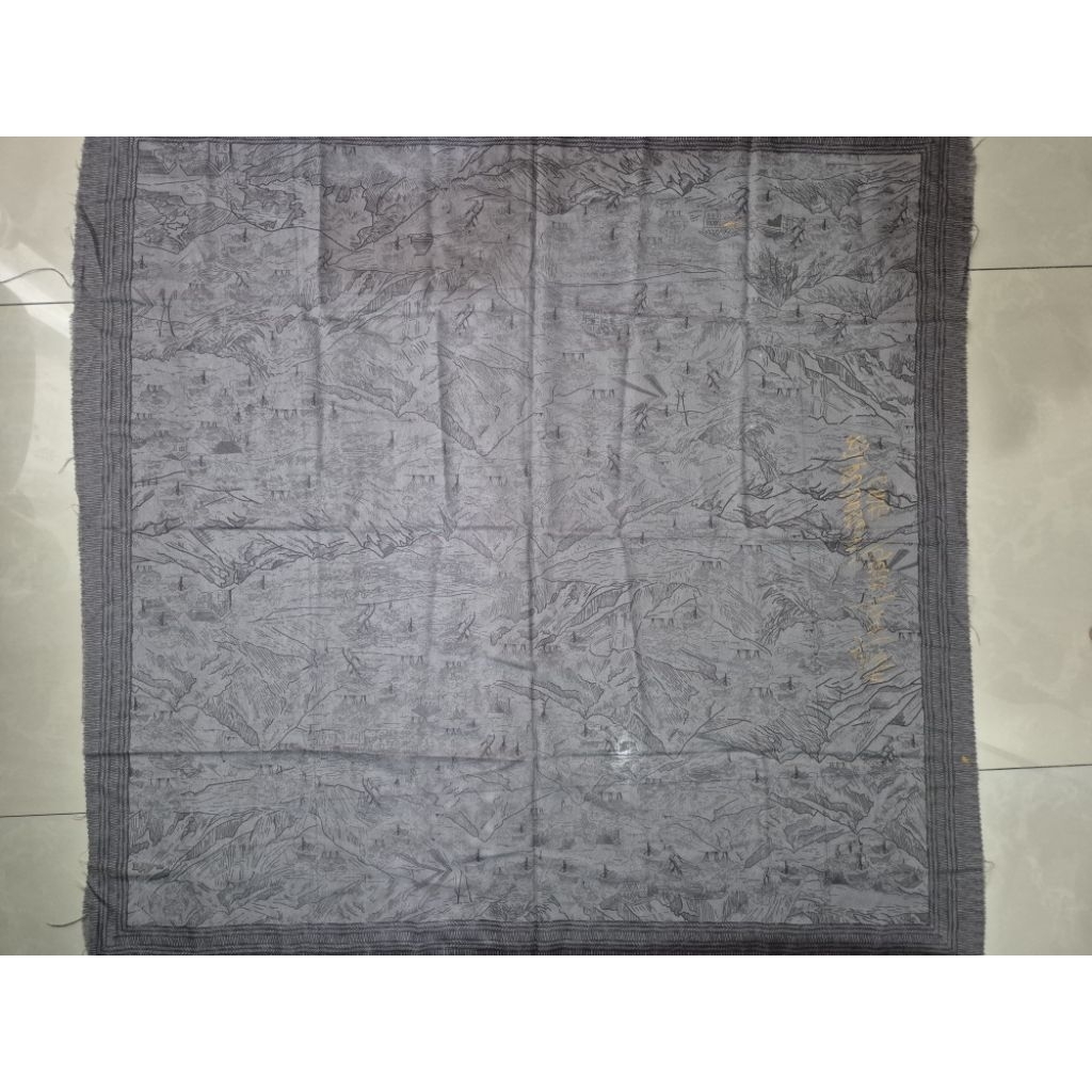 PRELOVED JILBAB l Jilbab Wanita Bekas/ Kerudung Wanita/ Kain Penutup Rambut Wanita Berhijab Motif Pe