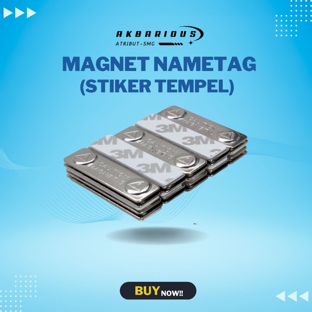 

Magnet Nametag (Stiker Tempel)