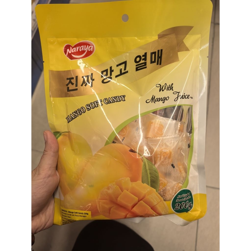 

NARAYA SOFT CANDY MANGO. ASSORTED JELLY FRUIT CANDY. NARAYA JELLY JUICE