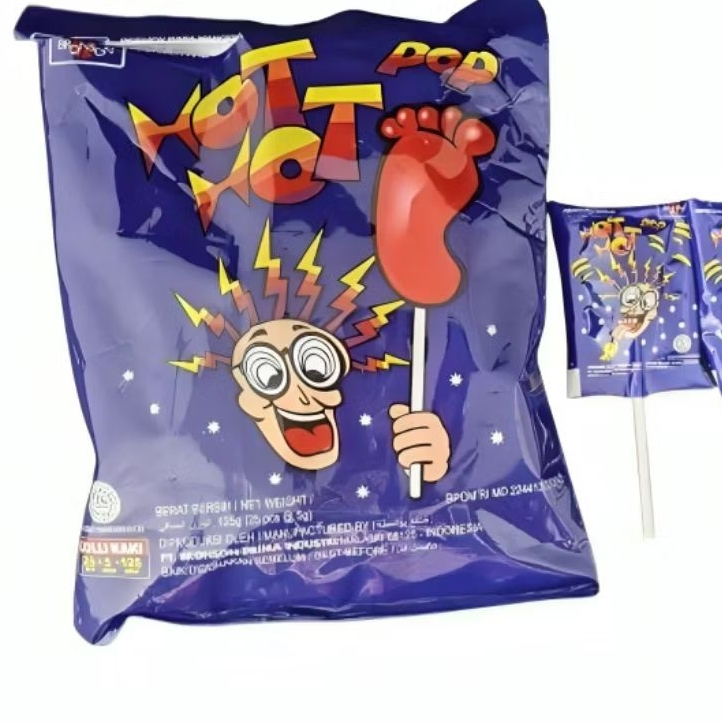 

Permen Kaki Hot Hot 1 Pack isi 25 @5gr