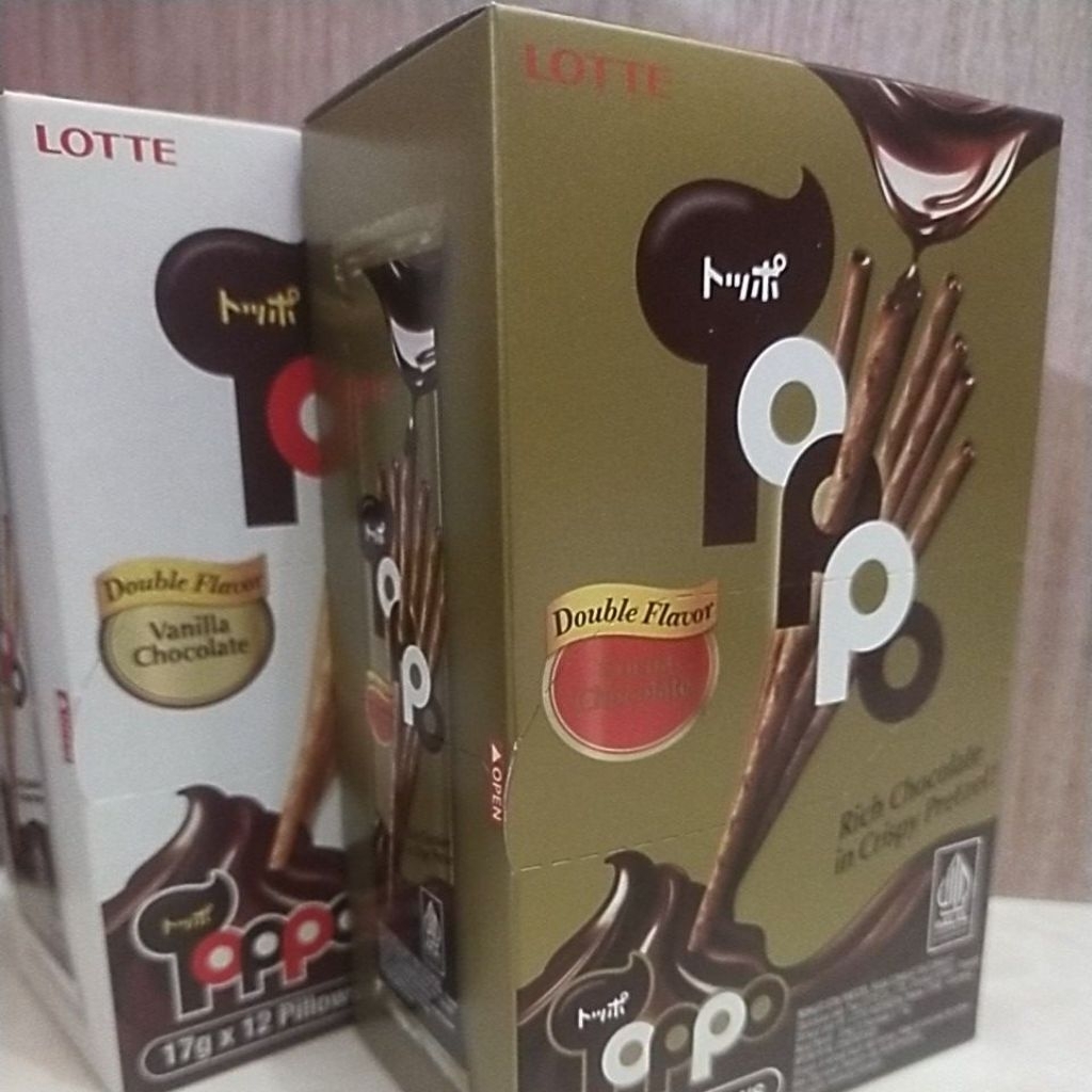 

Toppo Biskuit Stick Lotte Isi 12