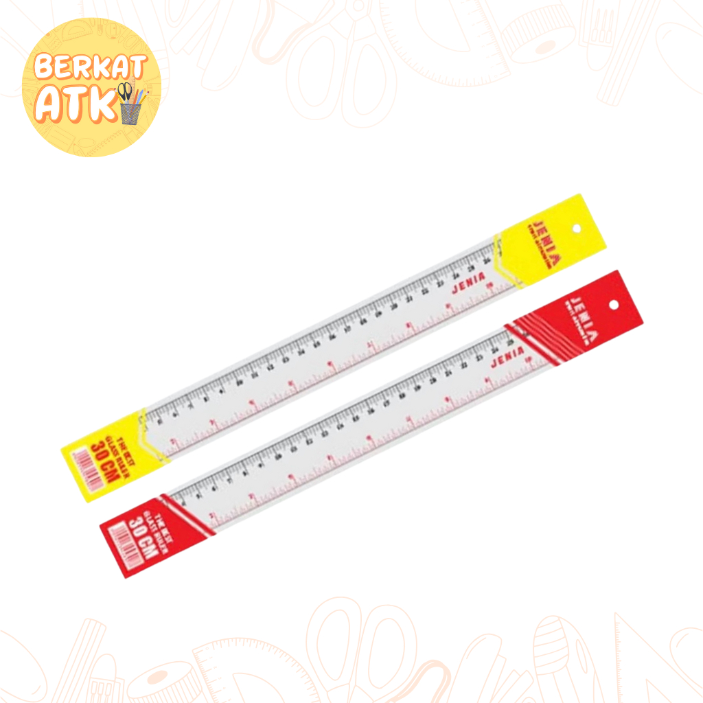 

Penggaris 30cm / Ruler 30cm / Acrylic Ruler 30cm