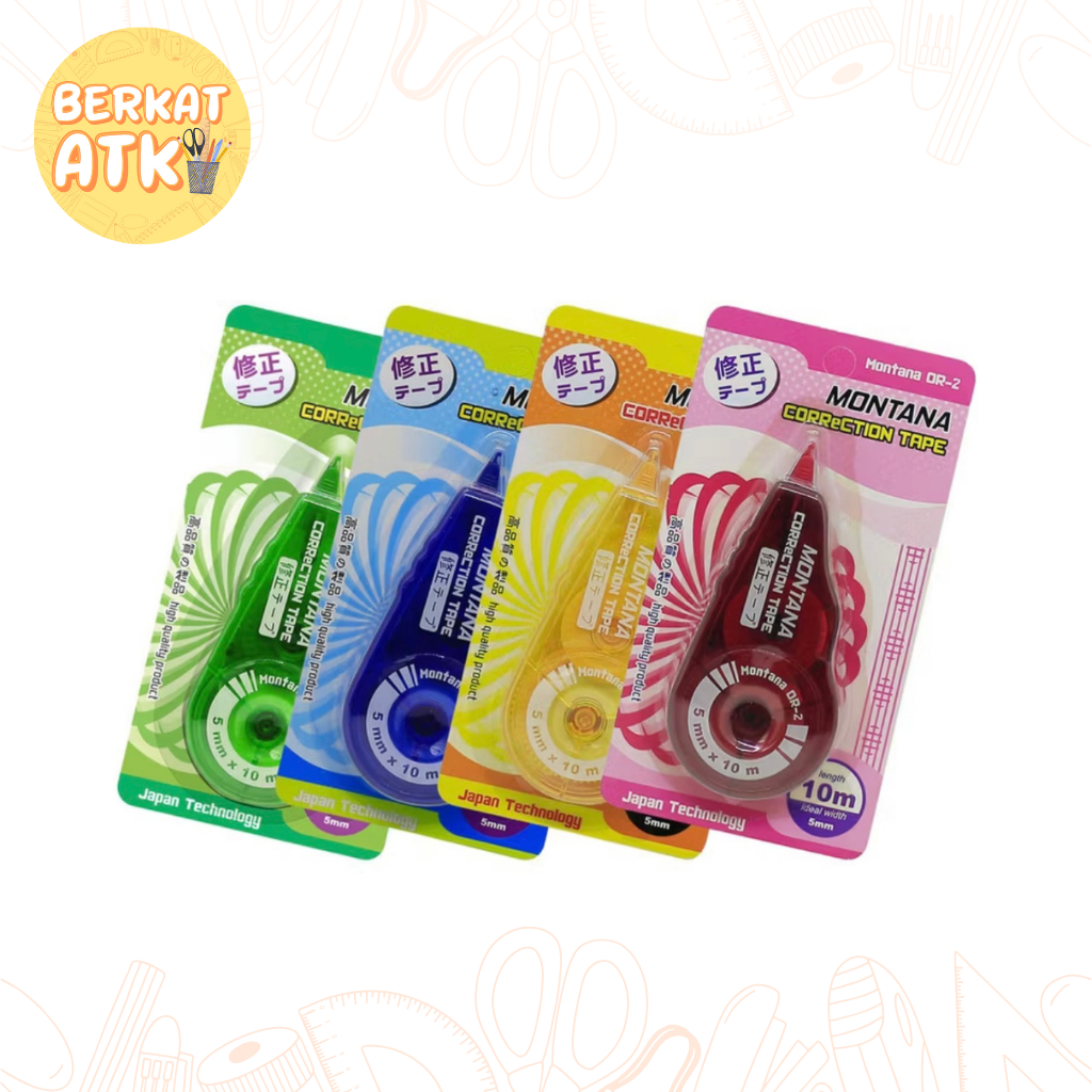 

Correction Tape OR-02 / Tipe X Kertas Montana