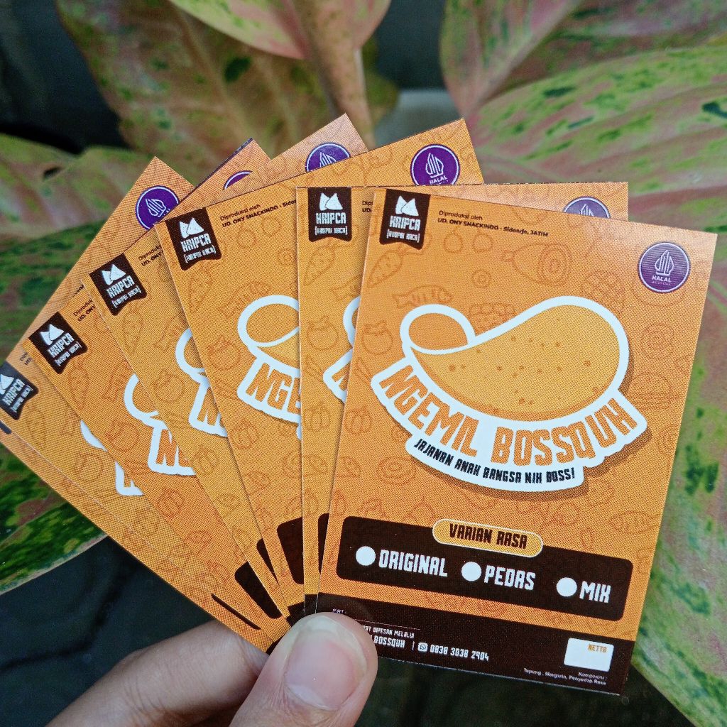 

Sticker Produk / Stiker Kemasan / Branding Produk start 10k!!