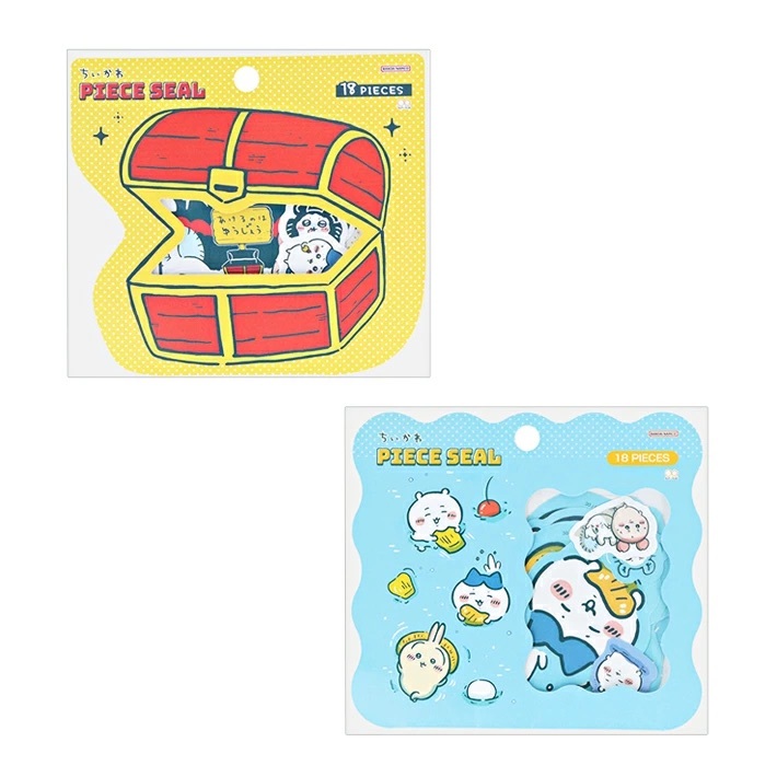 

Sticker Piece Seal Chiikawa Comic Scene Cider Punch 18 Pieces Stiker Deco Journal Limited Edition