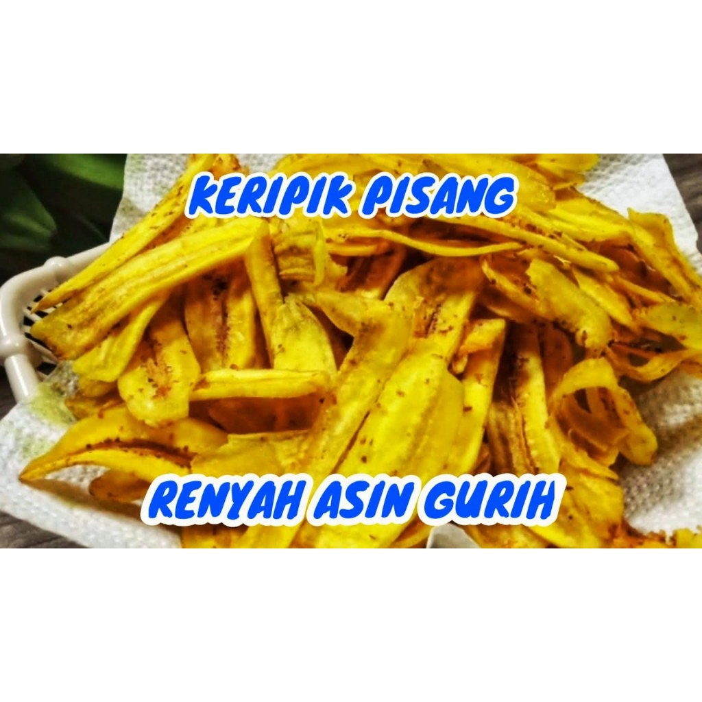

Keripik Pisang Asin Gurih 200grm