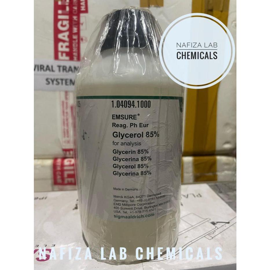 Glycerol 100mL Merck 104094 / Gliserol Pro Analis (Repack / Ecer)