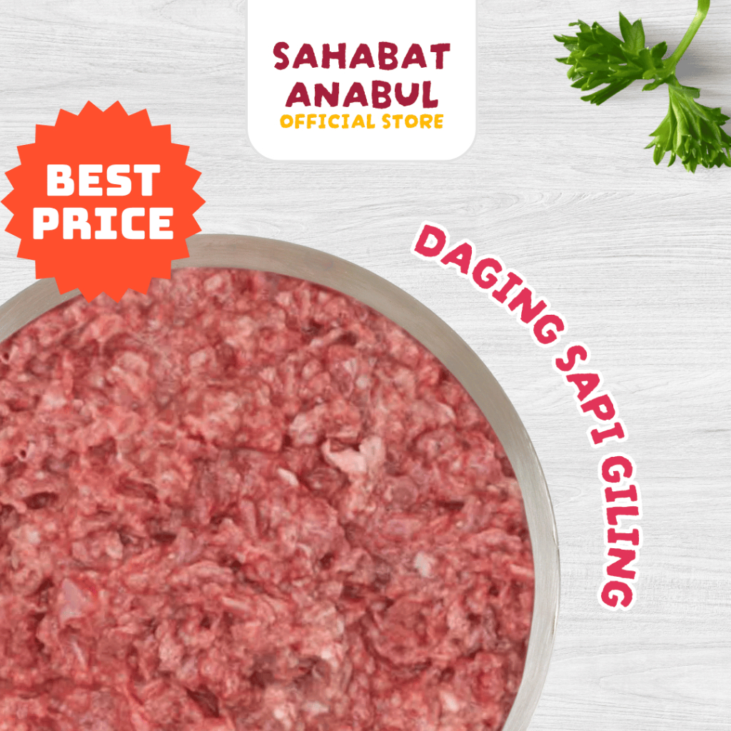 

DAGING SAPI GILING EKONOMIS / GROUND BEEF / HEAD MEAT MIX /RAW FOOD DAGING SAPI// BUKAN SERBUK SAPI BUKAN DAGING MDM