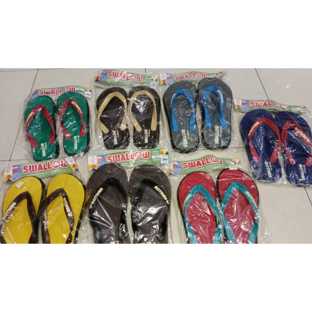 Sandal Swallow Motif Warna Dewasa
